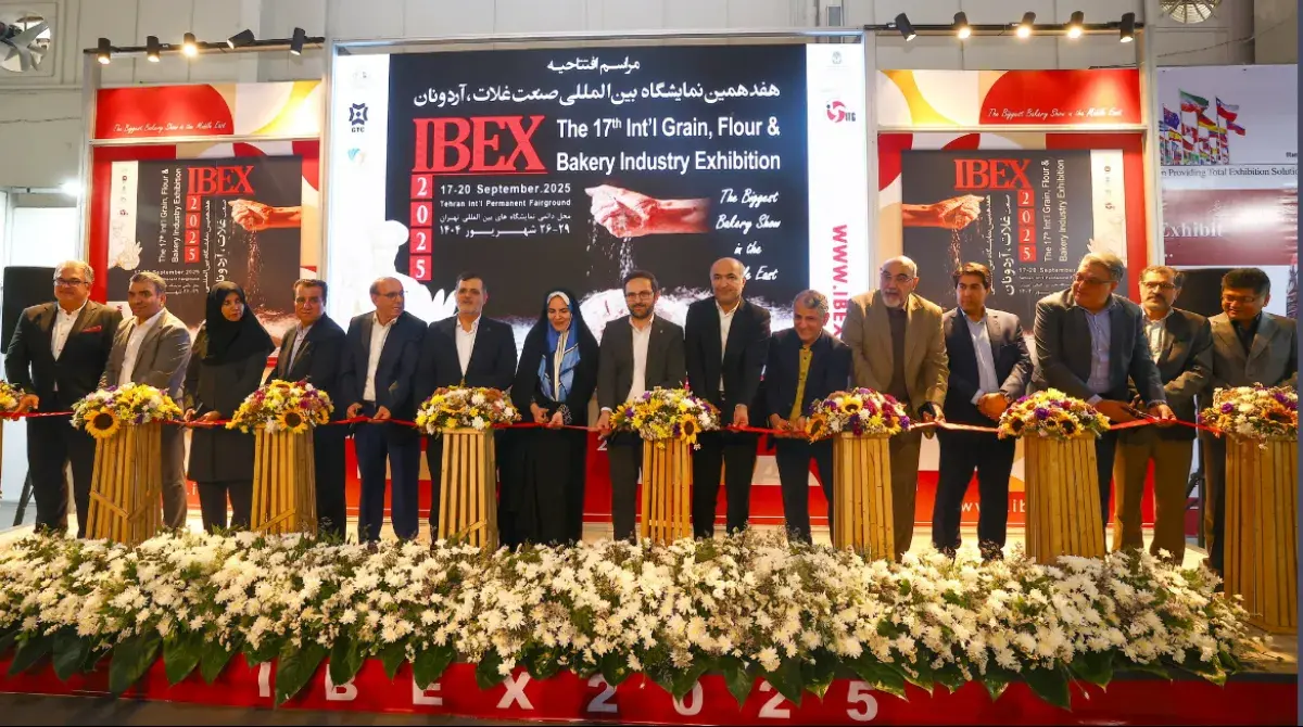 هفدهمین نمایشگاه بین‌المللی صنعت غلات، آرد و نان افتتاح شد