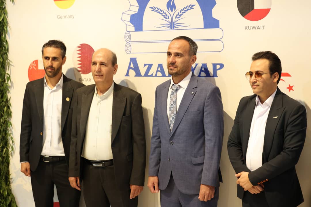 بازدید مدیران ارشد گروه صنعتی آذربایجان–افخمی از غرفه‌های نمایشگاه IBEX 2025