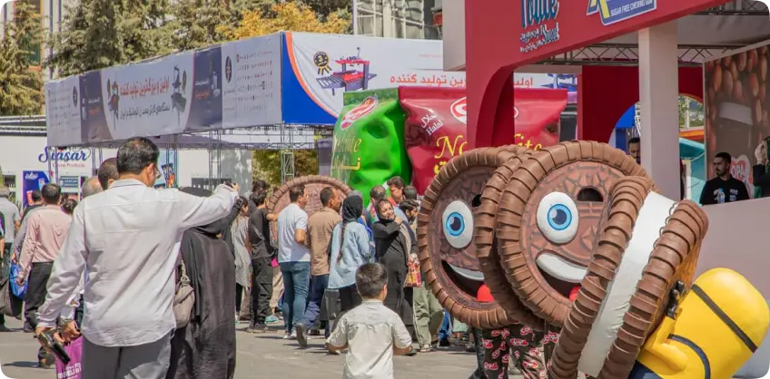 بیست‌وچهارمین نمایشگاه بین‌المللی شیرینی و شکلات در تهران افتتاح شد