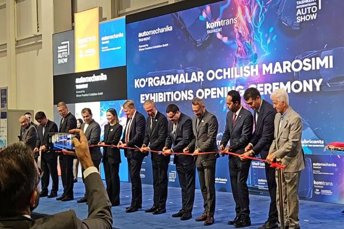 نمایشگاه اتومکانیکا تاشکند آغاز به کار کرد / ایران آماده فتح بازار آسیای مرکزی