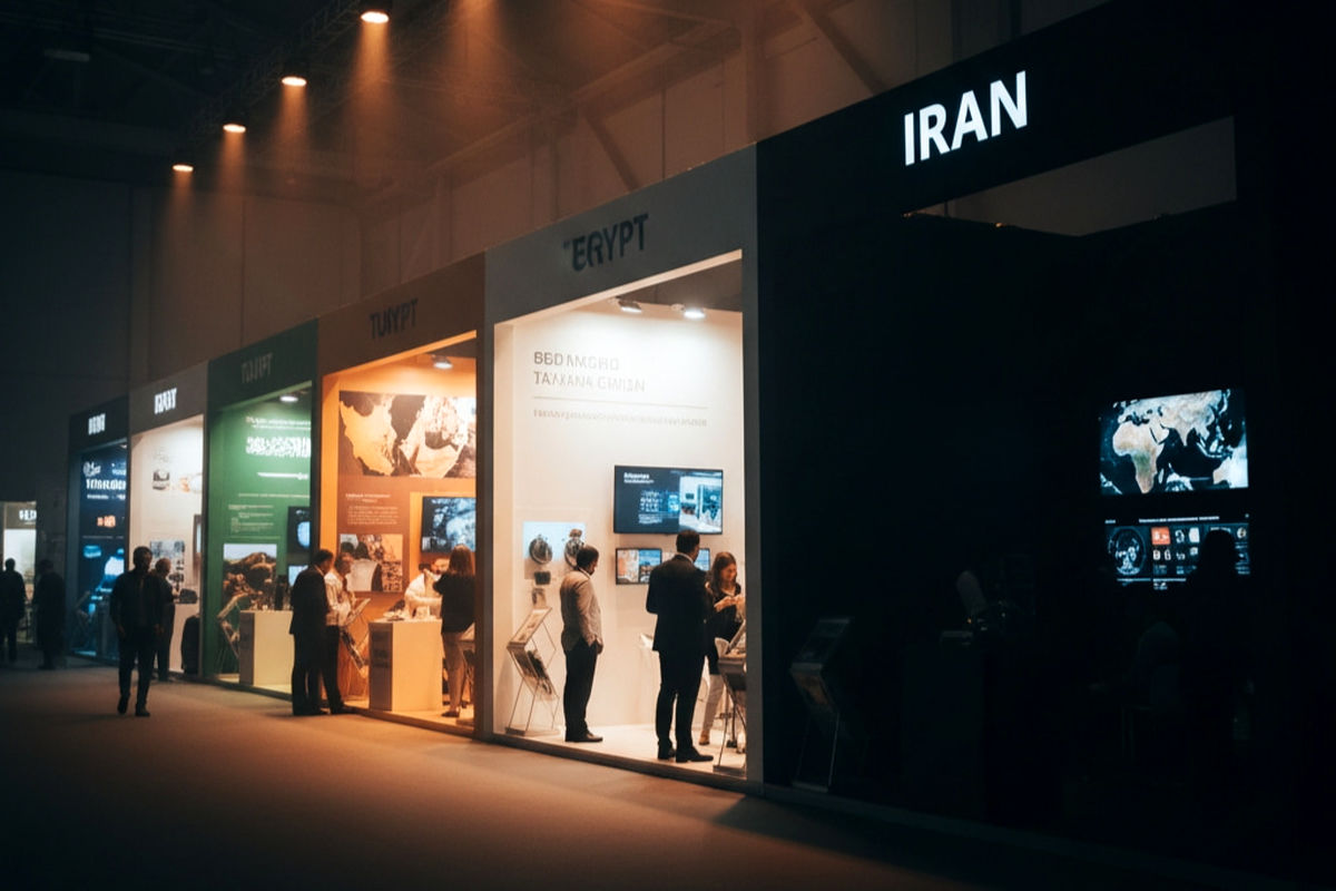 حذف تدریجی ایران از نقشه نمایشگاهی منطقه