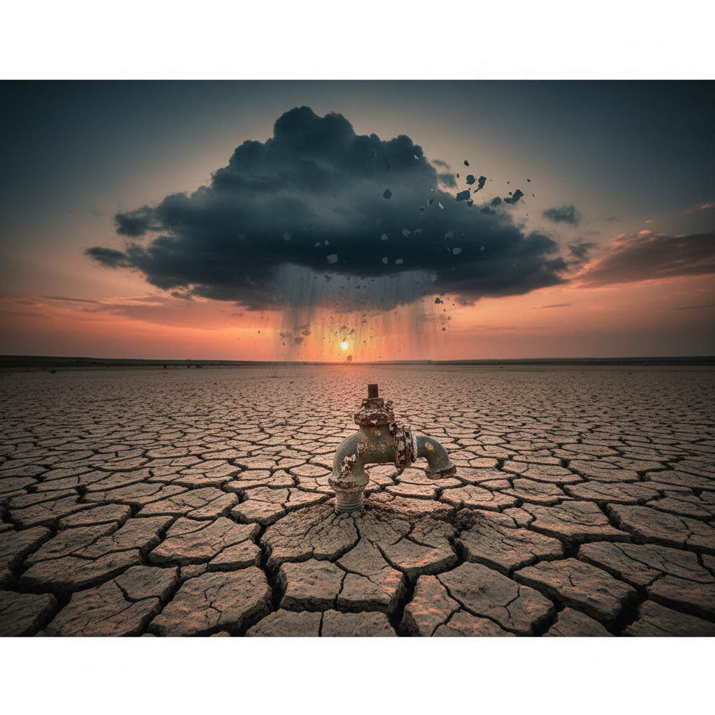 بحران آب در ایران؛ از هشدار تخلیه پایتخت تا هدررفت ۷۰ درصدی نزولات جوی