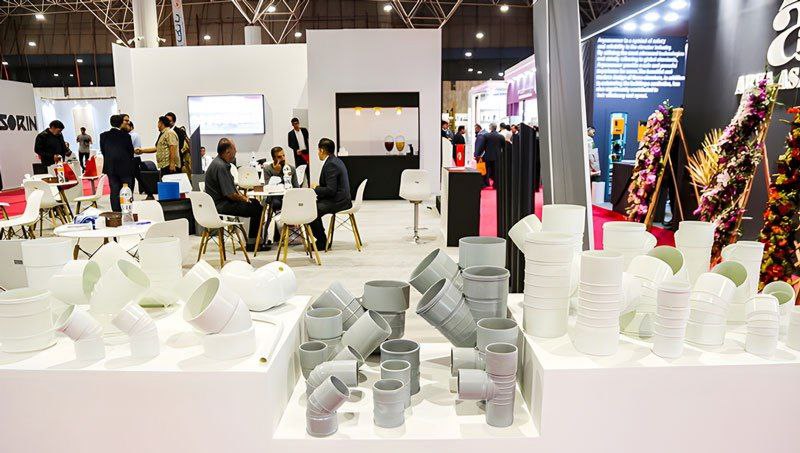 نوزدهمین نمایشگاه صنعت ساختمان قم با استقبال چشمگیر بازدیدکنندگان برگزار شد