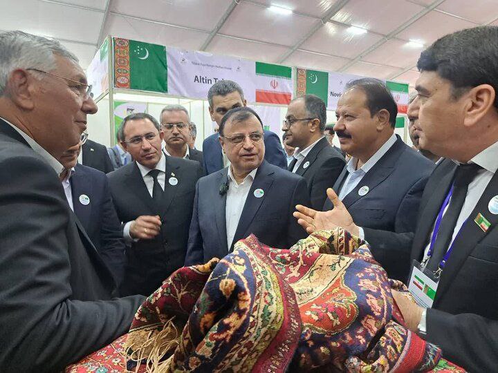افزایش همکاری‌های اقتصادی ایران و ترکمنستان در نمایشگاه تخصصی صادرات ایران